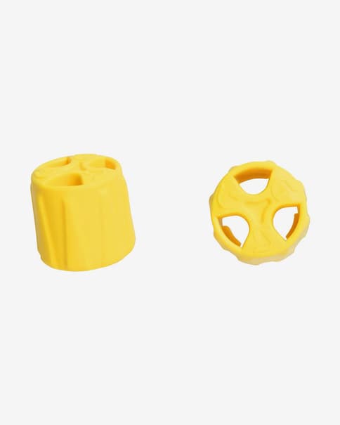 Grivel Black Hole Tip And Handle Protector (5 units) Yellow