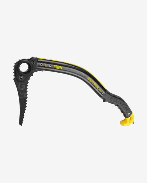 Ice Axe Grivel North Machine Carbon Black Yellow