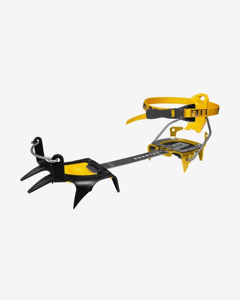Crampones Grivel G-Rider Ski-Matic Plus Evo negro amarillo