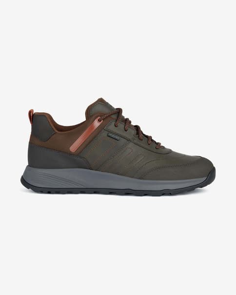 Zapatillas Geox Terrestre B ABX marrón rojo