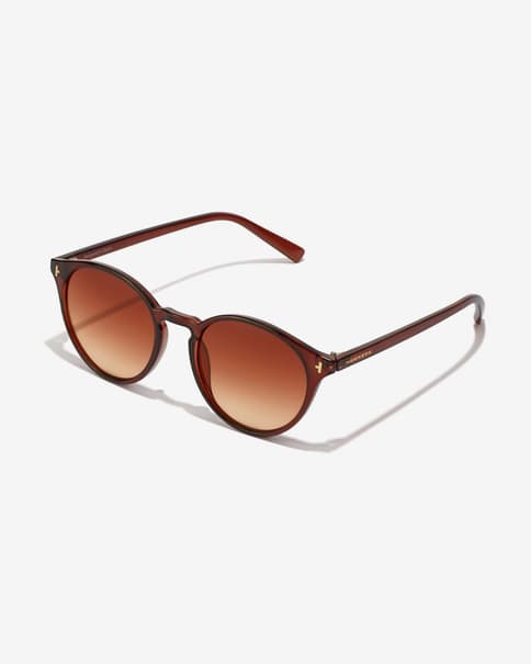Gafas Hawkers Salt marrón con lentes espejadas marrón