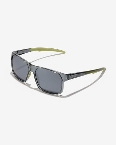 Gafas Hawkers Track gris amarillo con lentes polarizadas gris