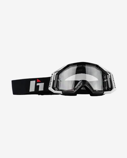 Máscara Hebo Quantum II negro con lente transparente