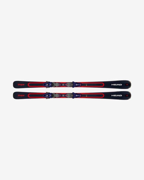 Esquís Head Shape E-V5 Performance 170 + fijaciones PR 11 GW negro rojo