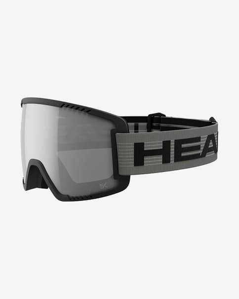 Máscara Head Contex Pro 5K gris con lente espejada gris