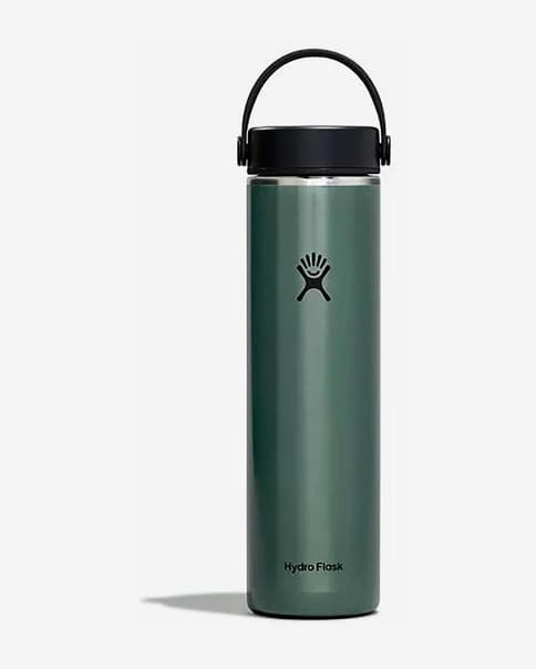Termo Hydro Flask Lightweight Wide Flex 700 ml verde oscuro
