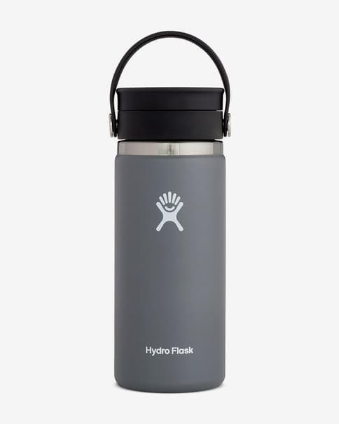 Bidón Hydro Flask Coffee Wide Flex Sip Lid 473 ml gris