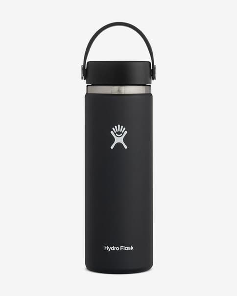 Bottiglia thermos Hydro Flask Wide Flex Cap 591 ml nero