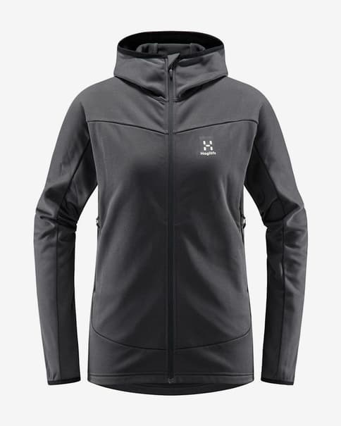 Forro polar Haglöfs Frost Mid gris oscuro mujer