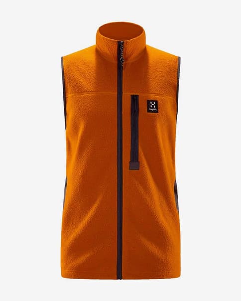 Chaleco Haglöfs Malung Pile naranja