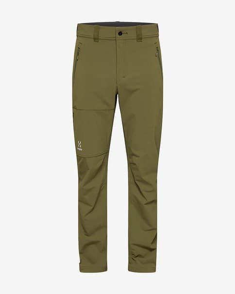 Pantalón largo Haglöfs Morän Softshell Standard verde agrisado