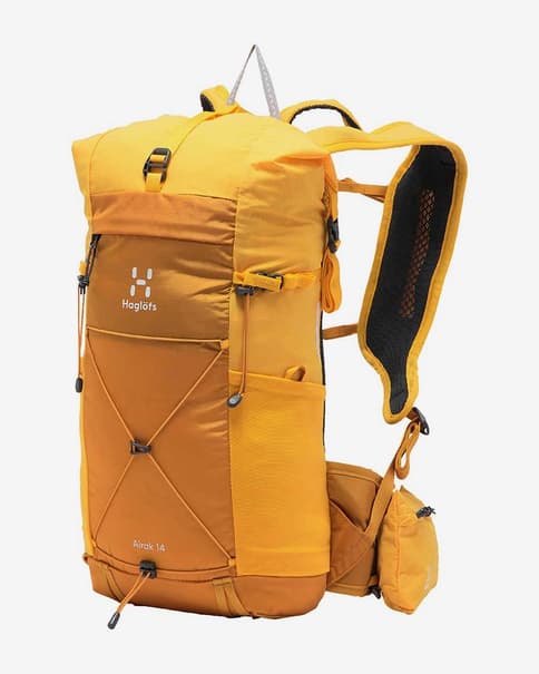 Mochila Haglöfs L.I.M Airak 14L amarillo naranja
