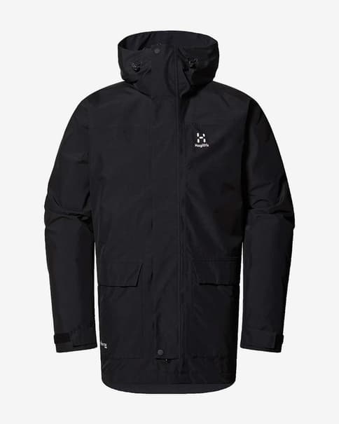 Chaqueta con capucha Haglöfs Asp 3-in-1 GORE-TEX negro