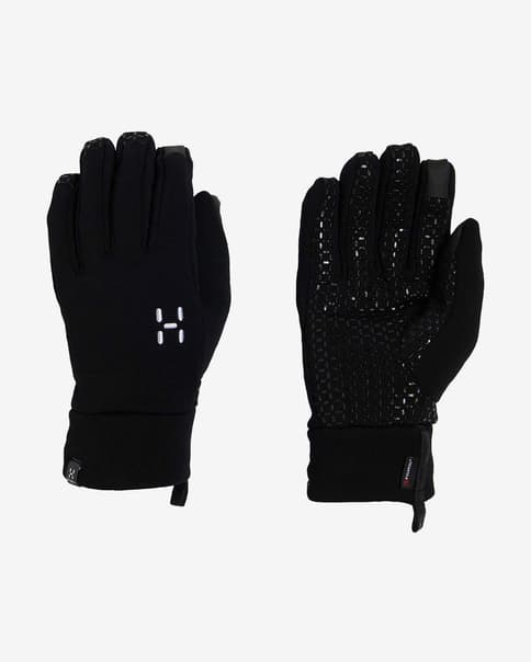 Guantes Haglöfs Power Stretch Grip negro