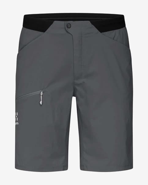 Pantalón corto Haglöfs L.I.M Fuse gris oscuro mujer