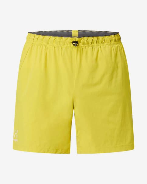 Pantalón corto Haglöfs L.I.M Tempo Trail amarillo neón
