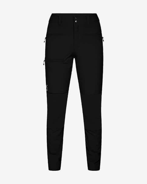 Pantalón largo Haglöfs Mid Slim negro mujer