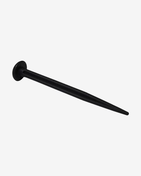High Peak ABS Rundkopfhering schwarz (6 Stk.)