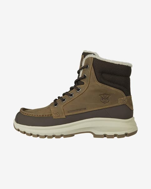 Botas Helly Hansen Garibaldi marrón oscuro claro blanco
