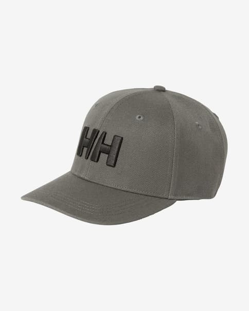 Gorra Helly Hansen Brand gris oscuro