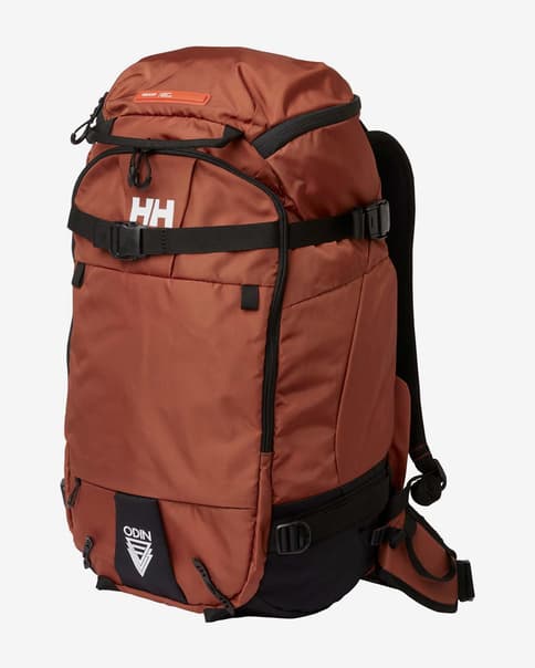Mochila Helly Hansen Odin AT40 Ski Touring rojo pálido