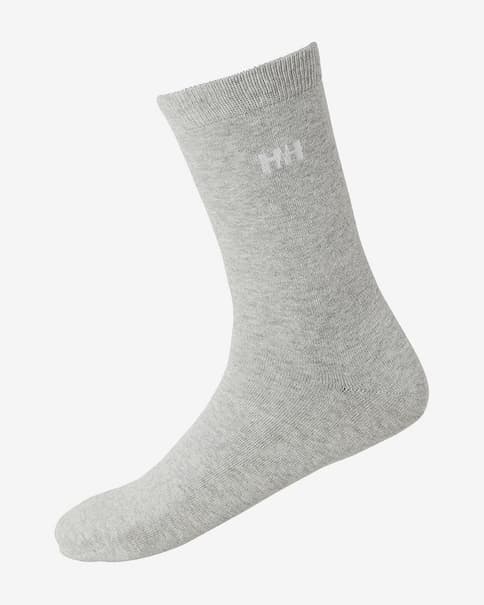 Calcetines Helly Hansen Everyday Cotton gris claro (3 pares)