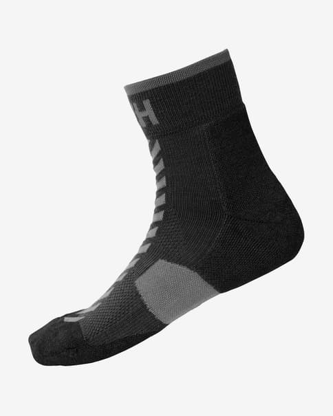 Calcetines Helly Hansen Hiking Quarter negro