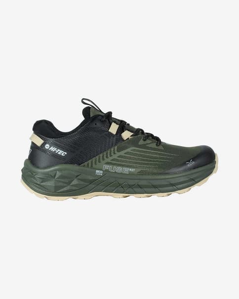 Scarpe Hi-Tec Geo Trail Vapour Low verde scuro