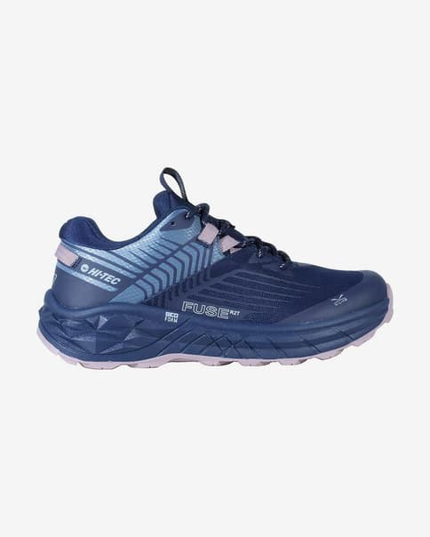 Zapatillas Hi-Tec Geo Fuse Trail azul marino rosa claro mujer