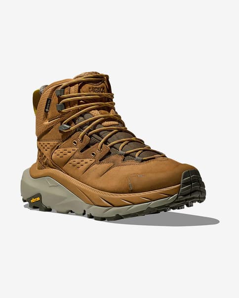 Botas HOKA Kaha 2 GORE-TEX marrón claro blanco grisáceo