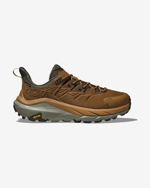 Zapatillas HOKA Kaha 2 Low GORE-TEX marrón miel