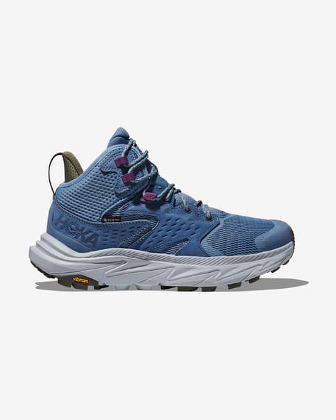 Botas HOKA Anacapa 2 Mid GORE-TEX azul claro blanco mujer