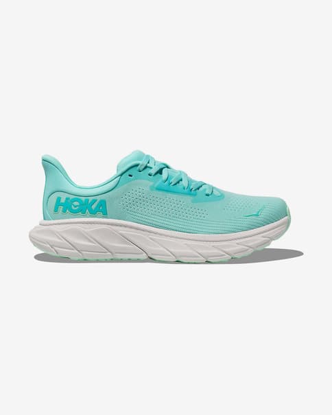 Zapatillas HOKA Arahi 7 azul fluorescente blanco mujer