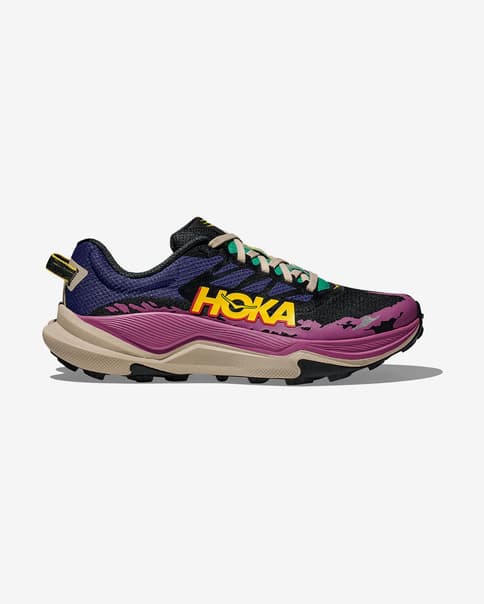 HOKA Torrent 4 Trailrunningschuhe blau/grün/rosa