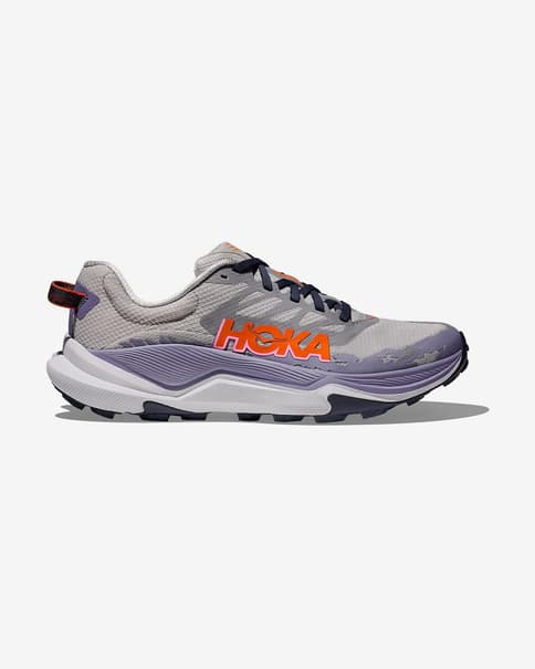 HOKA Torrent 4 Trailrunningschuhe grau/lila