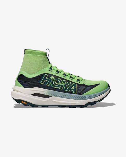 Zapatillas HOKA Tecton X3 azul oscuro verde