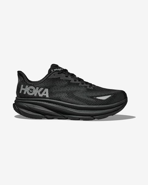 Zapatillas HOKA Clifton 9 GORE-TEX negro puro gris