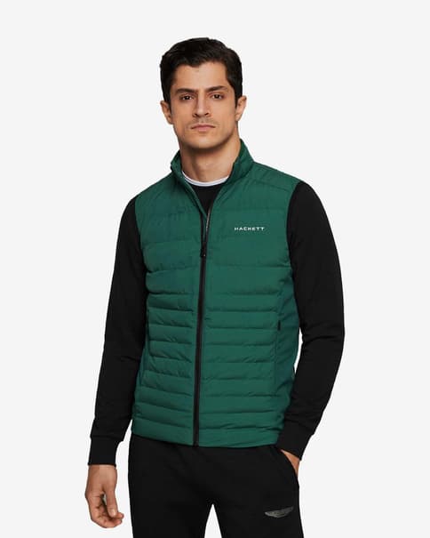 Chaleco Hackett Sport Vortex verde