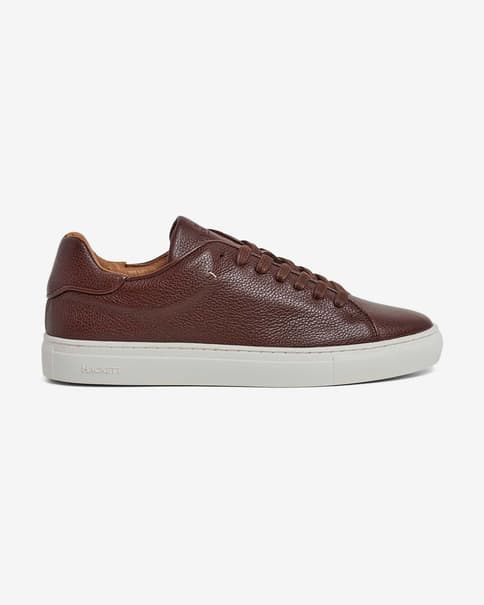 Zapatillas Hackett Icon Minimal marrón granate