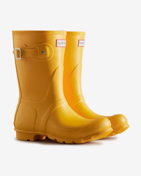 Botas Hunter Original Short amarillo mujer
