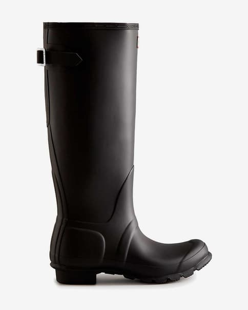 Botas Hunter Original Back Adjustable negro mujer 