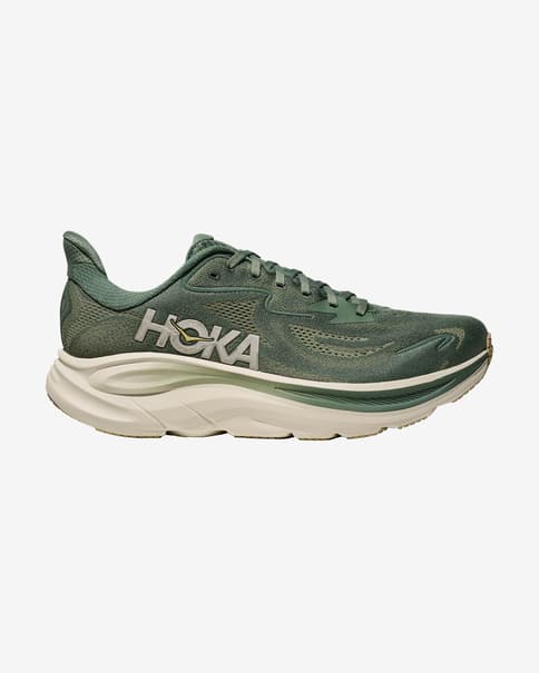 Zapatillas HOKA Clifton 10 verde oliva beige