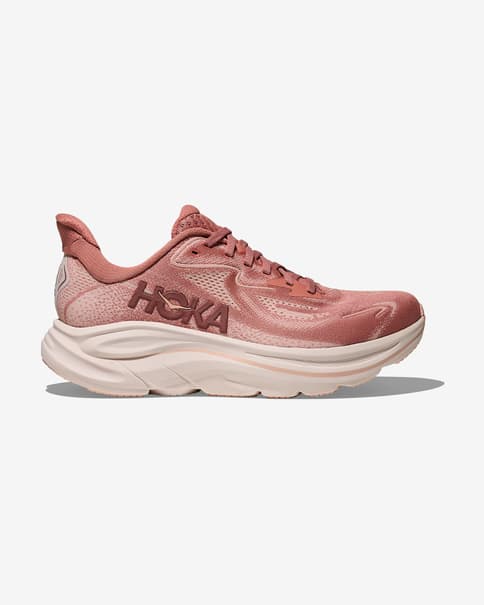 Zapatillas HOKA Clifton 10 rojo claro mujer