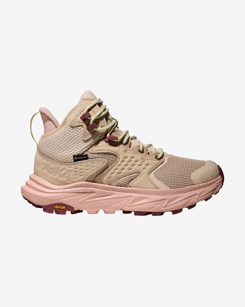 Zapatillas HOKA Anacapa 2 Low GORE-TEX marrón claro rosa mujer