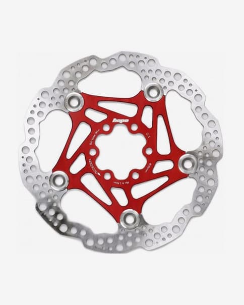Disco freno Hope 6 viti 160 mm rosso