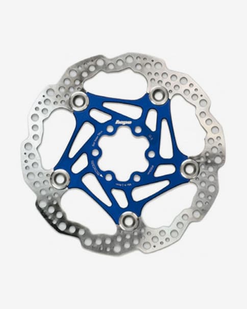 Disco de travão Hope 6 parafusos 160 mm azul
