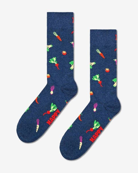 Calcetines Happy Socks Veggie azul verde rojo