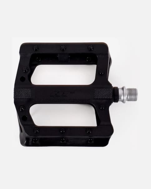 Pedales de plataforma HT PA01 pins metálicos negro