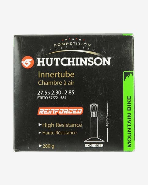 Cámara Hutchinson Reinforcee 27.5x2.30 Válvula Schrader 48mm