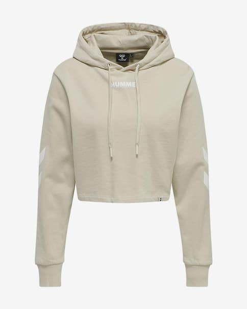 Sweatshirt à capuche Hummel Legacy beige femme